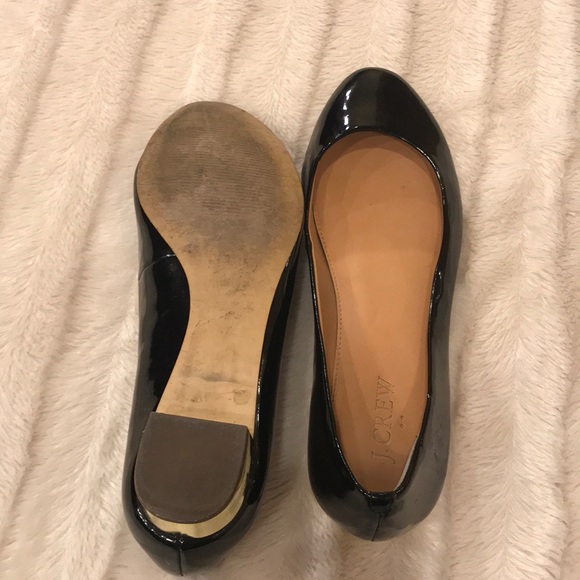 J. Crew Janey black flats, size 6.5. - Picture 7 of 8